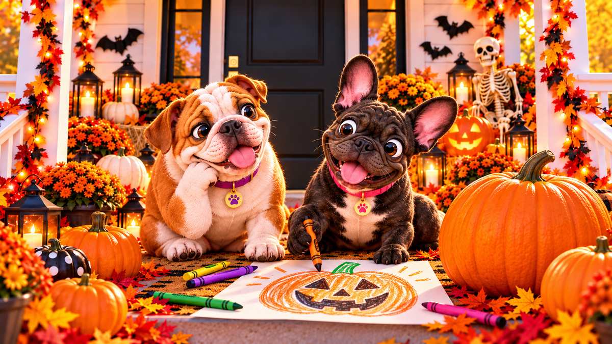 Halloween Decorating Fun for Kids | with Layla & Nancy 🎃