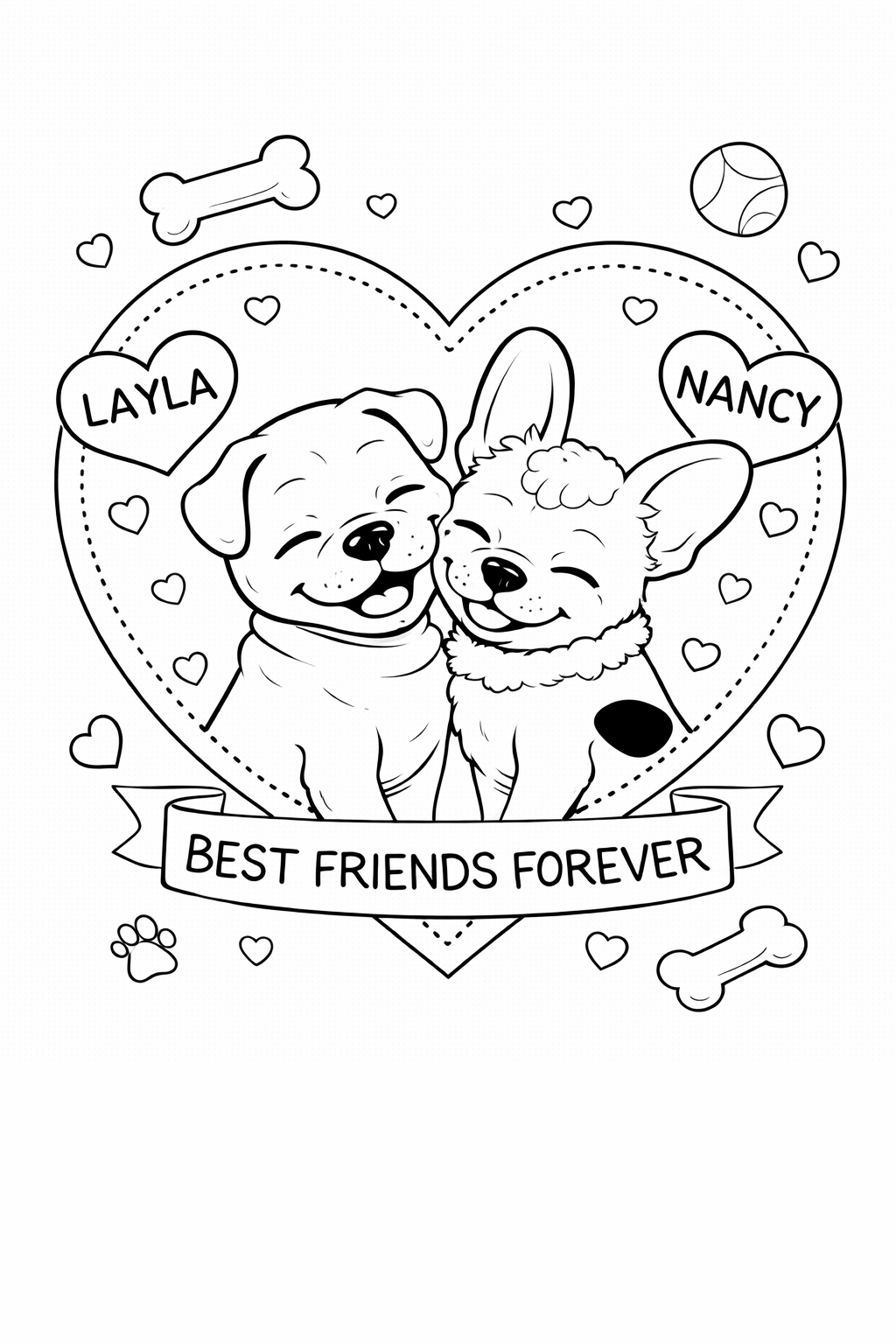 Layla & Nancy Big Adventures Coloring Book