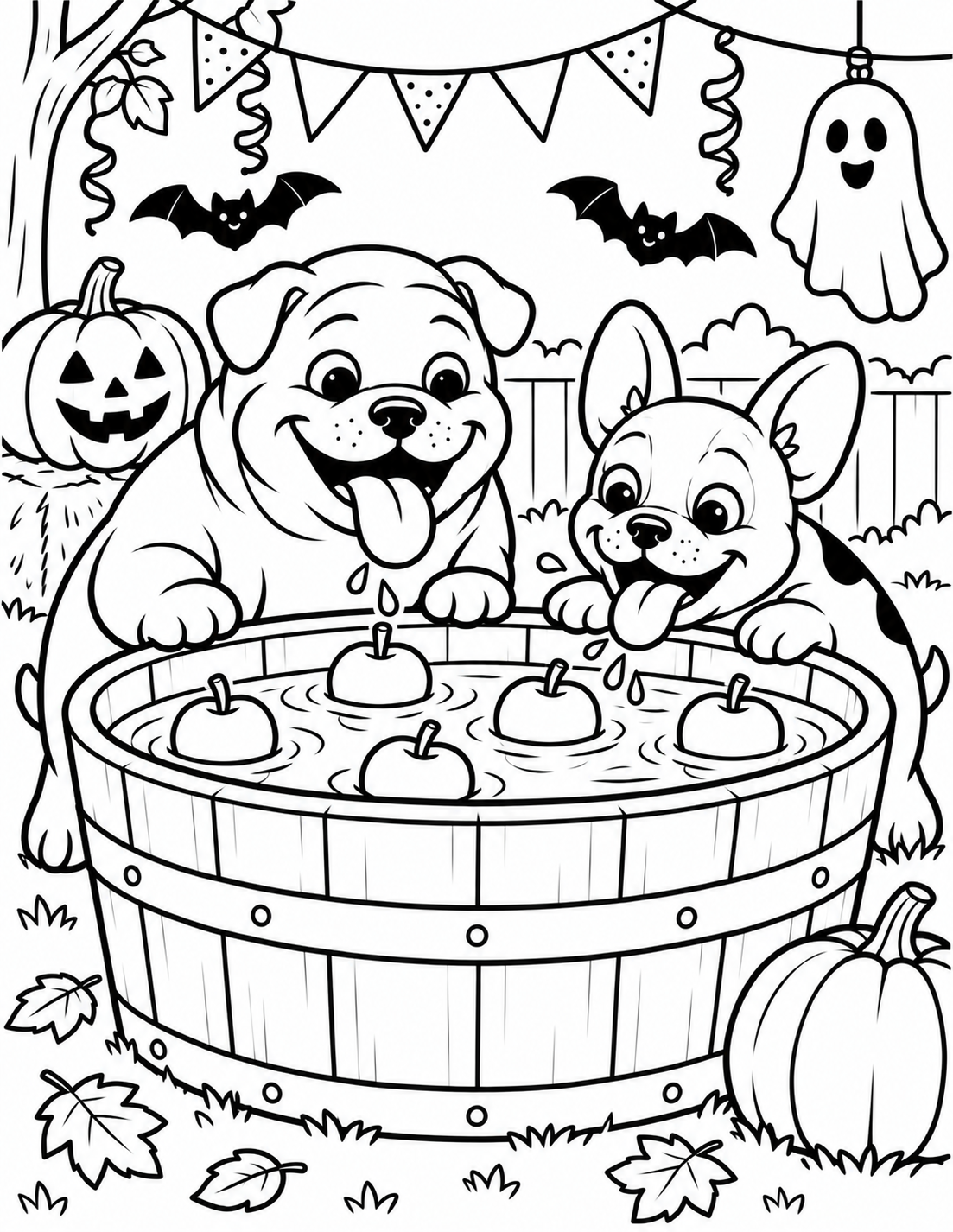 Layla & Nancy's Spooktacular Fall Adventures Coloring Book